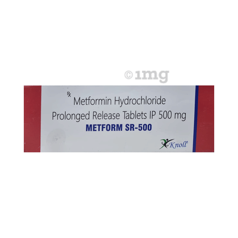 metform -sr 500mg tablet pr