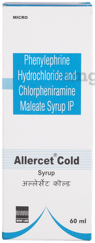 Allercet Cold Syrup image Allercet Cold Syrup image