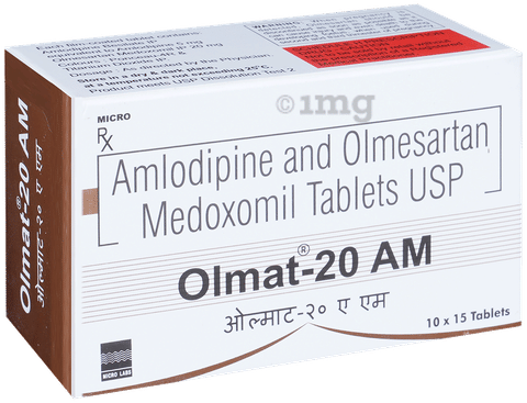 Olmat 20 AM Tablet image