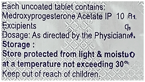 Megest 10mg Tablet image