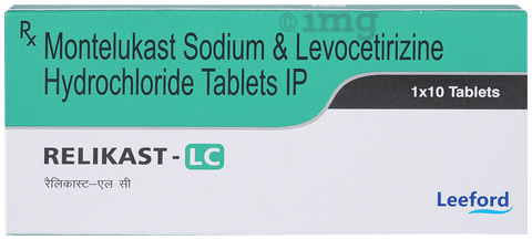 Relikast LC 5mg/10mg Tablet image Relikast LC 5mg/10mg Tablet image
