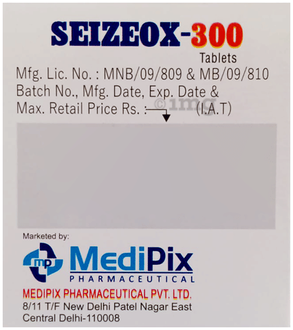 Seizeox 300 Tablet image
