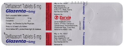 Glazenta 6mg Tablet image Glazenta 6mg Tablet image