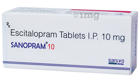 Sanopram 10 Tablet image Sanopram 10 Tablet image