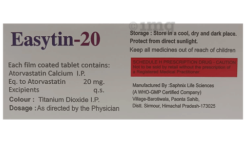 Easytin 20 Tablet image