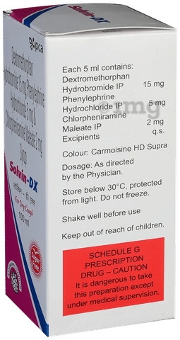 Solvin-DX Syrup Raspberry Sugar Free