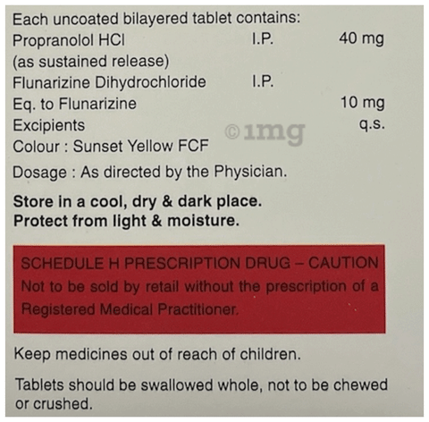 Migshift Plus 40/10mg Tablet SR image