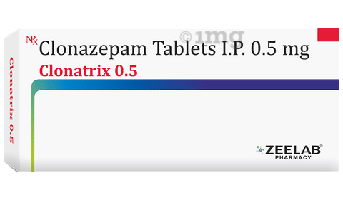 Clonatrix 0.5mg Tablet image