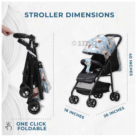 Polka Tots Combo Pack of Click Clack Travel System Elephant Printed Stroller Car Seat Cream Buy combo pack of 2.0 units at best price in India 1mg