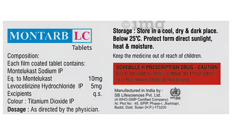 Montarb LC Tablet image Montarb LC Tablet image