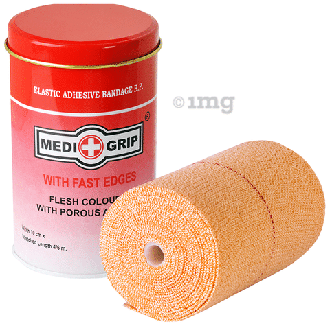 Medigrip Elastic Adhesive Bandage BP with Fast Edges 10cm x 4m