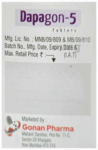 Dapagon 5 Tablet image