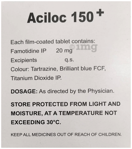 Aciloc 150+ Tablet image