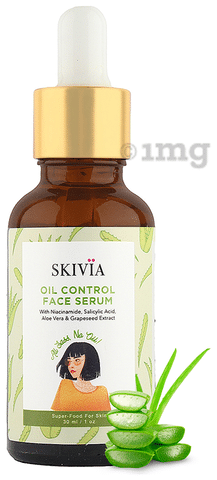 Skivia Oil Control Face Serum: Buy bottle of 30 ml Serum at best price in India | 1mg Skivia Oil Control Face Serum: Buy bottle of 30 ml Serum at best price in India | 1mg