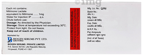 Milrinol Injection