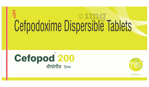 Cefopod 200mg Tablet image Cefopod 200mg Tablet image