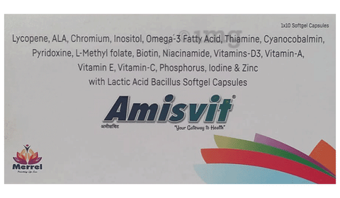 Amisvit Softgel Capsule image Amisvit Softgel Capsule image