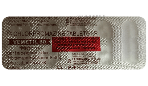 Yemetil 50mg Tablet image Yemetil 50mg Tablet image