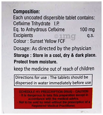 Yuvisef 100 Tablet DT