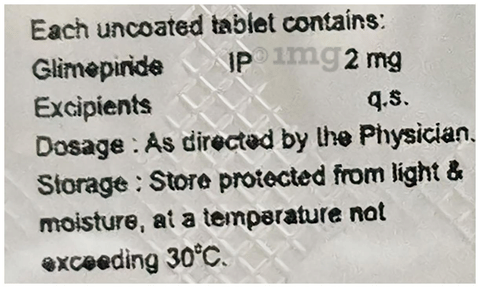 Glimibrit 2mg Tablet image Glimibrit 2mg Tablet image