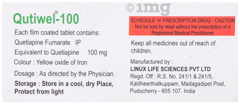 Qutiwel 100mg Tablet SR image Qutiwel 100mg Tablet SR image