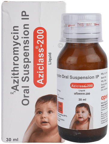 Aziclass 200mg Syrup image Aziclass 200mg Syrup image