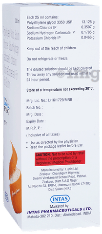 Looz Peg Oral Solution Orange image