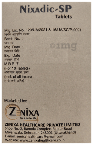 Nixadic-SP Tablet