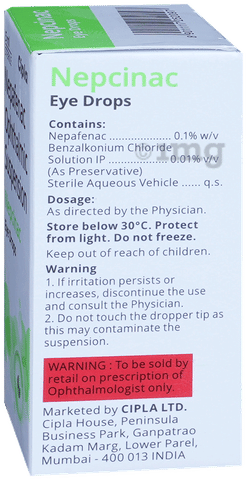 Nepcinac Eye Drop image Nepcinac Eye Drop image