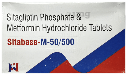 Sitabase 50/500 Tablet image Sitabase 50/500 Tablet image