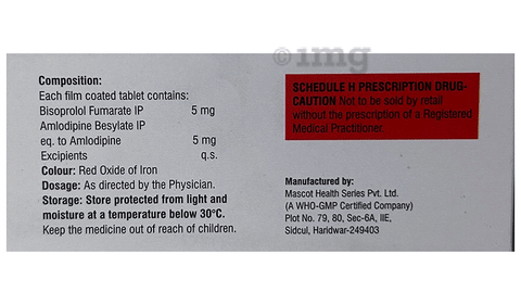 Bisopharm A 5 Tablet image