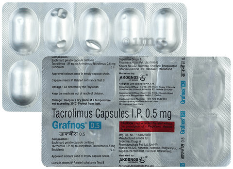 Grafnos 0.5 Capsule image Grafnos 0.5 Capsule image