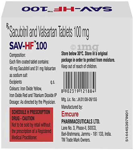 Sav HF 100 Tablet image