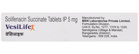 Vesilife 5mg Tablet image