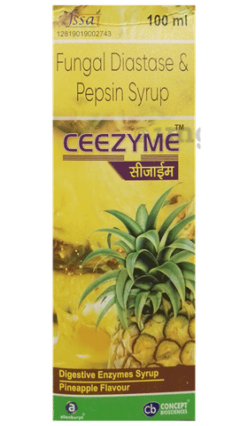 Ceezyme Syrup Pineapple image Ceezyme Syrup Pineapple image