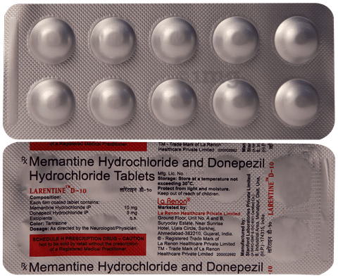 Larentine D 5mg/10mg Tablet