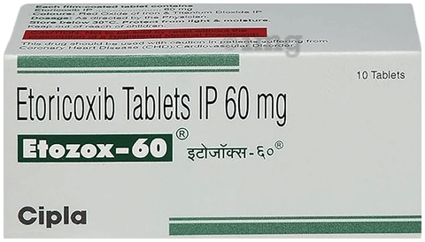 Etozox 60mg Tablet image