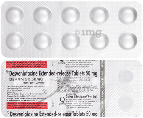 Devan 50mg Tablet ER image