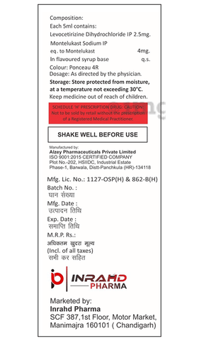 Dazlev-M Syrup image