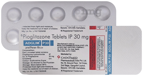 Adglim P 30mg Tablet image Adglim P 30mg Tablet image