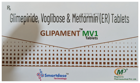 Glipament MV 1 Tablet ER