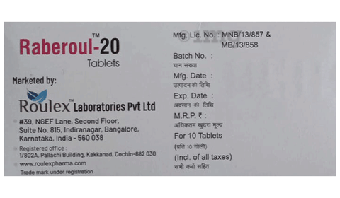 Raberoul 20 Tablet image