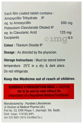 Radiclav 625 Tablet