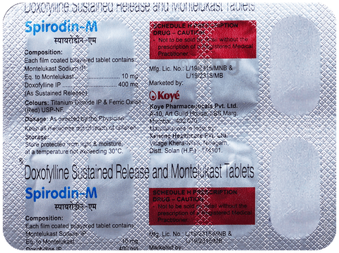 Spirodin-M Tablet SR image