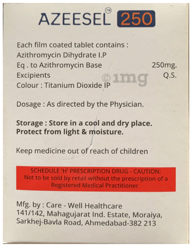 Azeesel 250 Tablet image