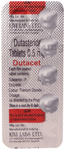Dutacet 0.5mg Tablet image