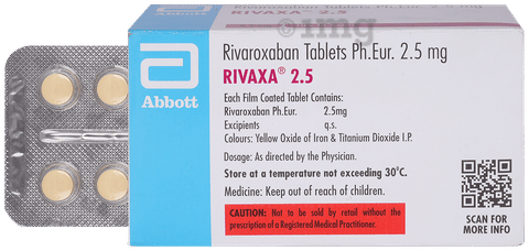 Rivaxa 2.5mg Tablet image