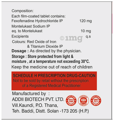 Fexocron-M Tablet image Fexocron-M Tablet image