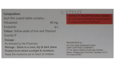 Febuneo 40 Tablet image