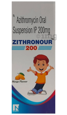 Zithronour 200 Oral Suspension Mango
